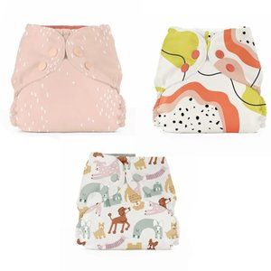 3X Esembly outer diaper covers size 2